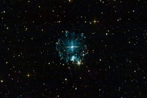 NGC6552 Cateye Planetarischer Nebel im Drachen
